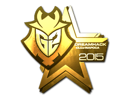 Sticker | G2 Esports (Gold) | Cluj-Napoca 2015