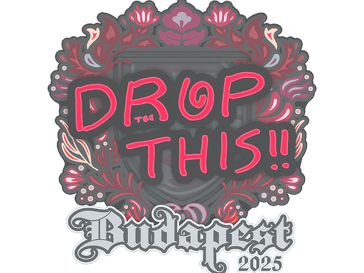 Sticker | drop | Budapest 2025