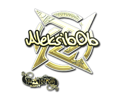 Sticker | Aleksib (Gold) | Paris 2023