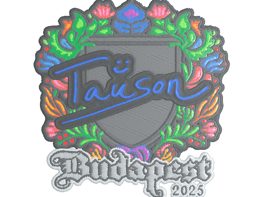 Sticker | Tauson (Embroidered) | Budapest 2025