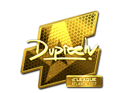 Sticker | dupreeh (Gold) | Atlanta 2017
