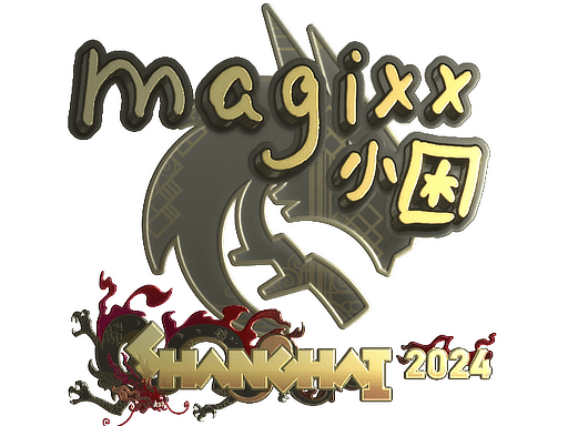 Sticker | magixx (Gold) | Shanghai 2024