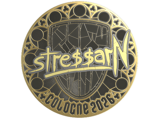 Sticker | stressarN (Gold) | Cologne 2026