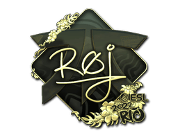 Sticker | roeJ (Gold) | Rio 2022