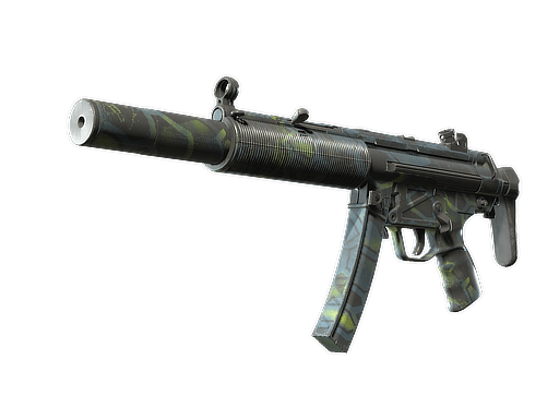 MP5-SD | Lime Hex (Well-Worn)