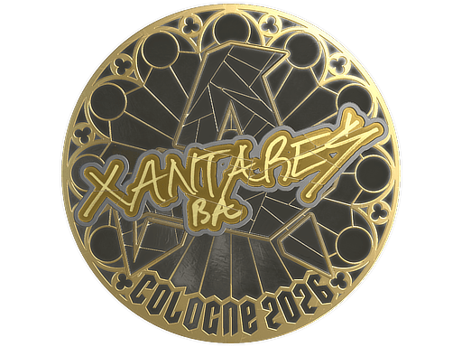 Sticker | XANTARES (Gold) | Cologne 2026