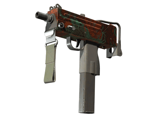 StatTrak™ MAC-10 | Last Dive (Well-Worn)