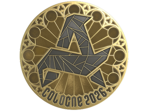 Sticker | Aurora (Gold) | Cologne 2026