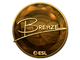 Sticker | Brehze (Gold) | Katowice 2019