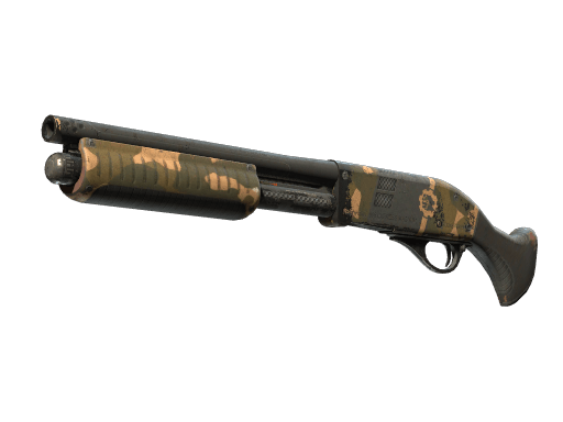 Sawed-Off | Black Sand (Battle-Scarred)