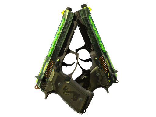 Dual Berettas | Cobra Strike (Minimal Wear)
