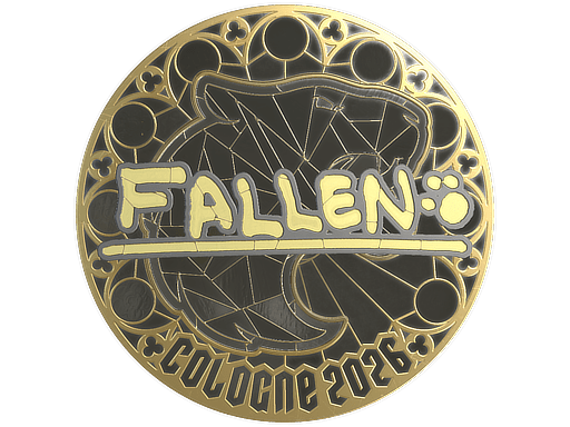 Sticker | FalleN (Gold) | Cologne 2026