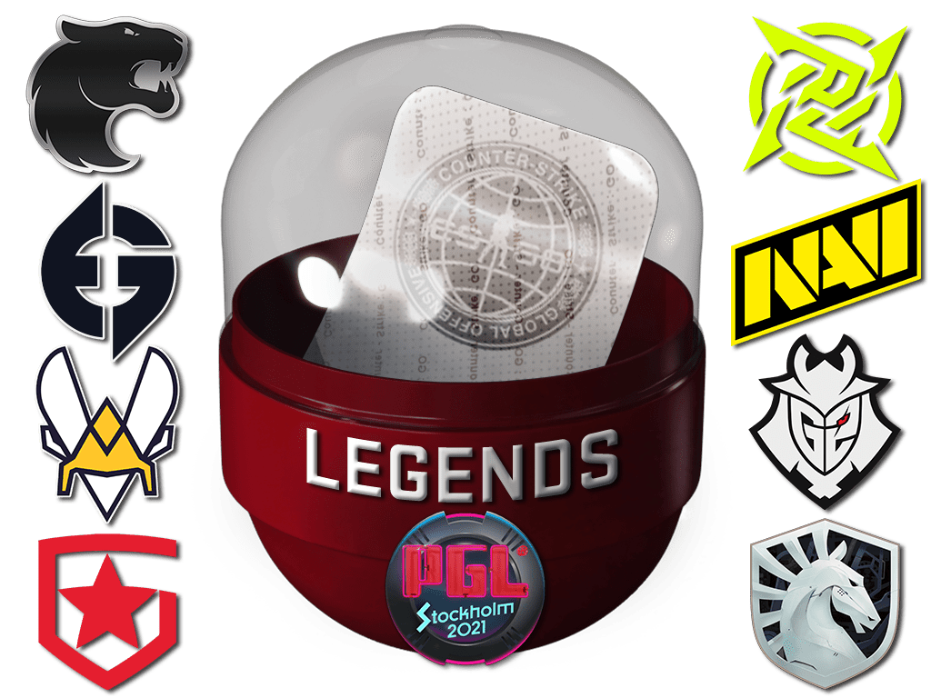 Stockholm 2021 Legends Sticker Capsule