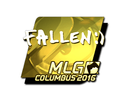 Sticker | FalleN (Gold) | MLG Columbus 2016