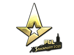 Sticker | Astralis (Gold) | Stockholm 2021