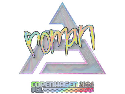 Sticker | roman (Holo) | Copenhagen 2024