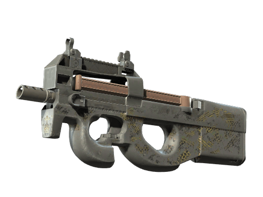 StatTrak™ P90 | Desert Warfare (Battle-Scarred)