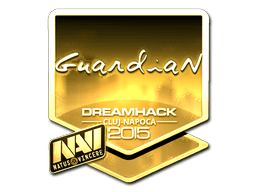 Sticker | GuardiaN (Gold) | Cluj-Napoca 2015