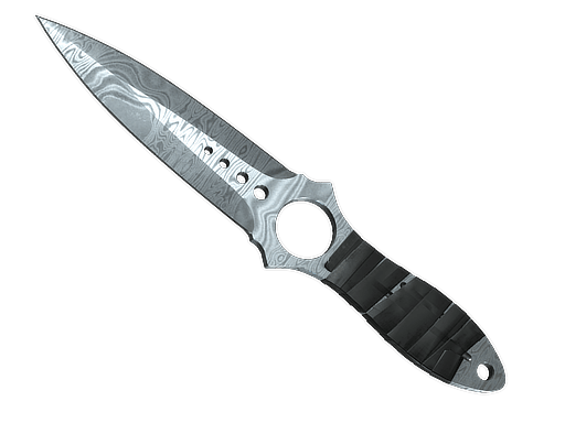 ★ StatTrak™ Skeleton Knife | Damascus Steel (Well-Worn)