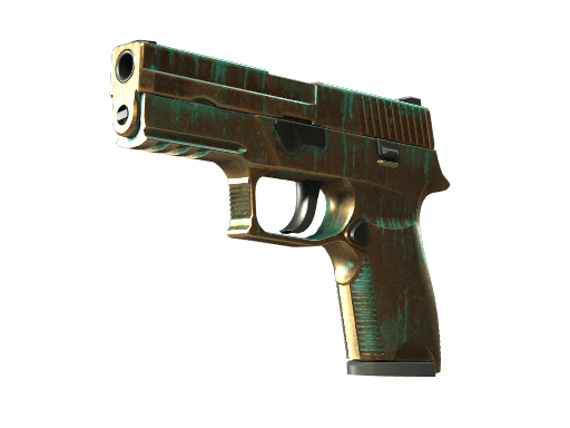 StatTrak™ P250 | Verdigris (Field-Tested)