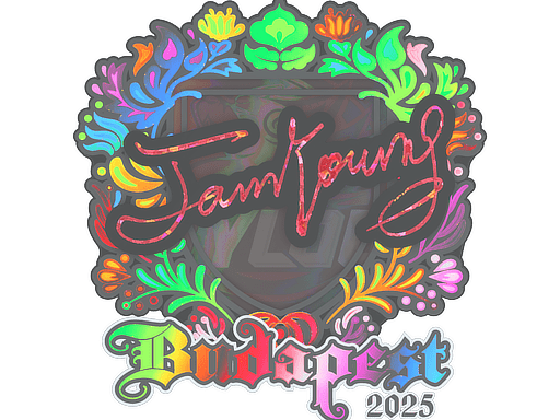 Sticker | JamYoung (Holo) | Budapest 2025