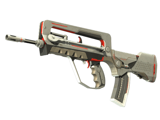 StatTrak™ FAMAS | Mecha Industries (Well-Worn)