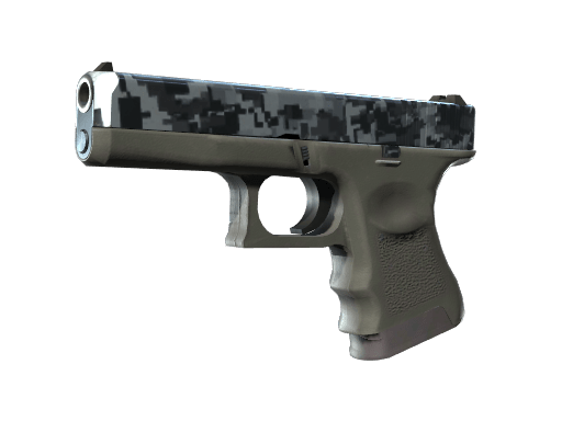 Glock-18 | Steel Disruption (Minimal Wear)