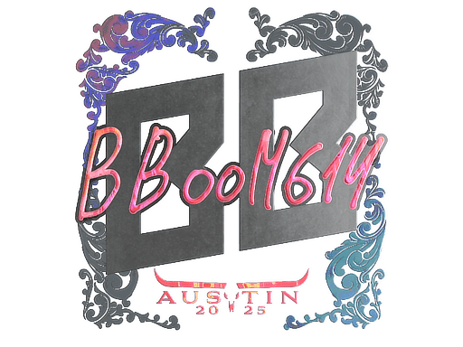 Sticker | Boombl4 (Holo) | Austin 2025