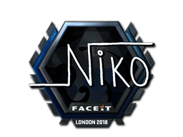 Sticker | niko (Foil) | London 2018