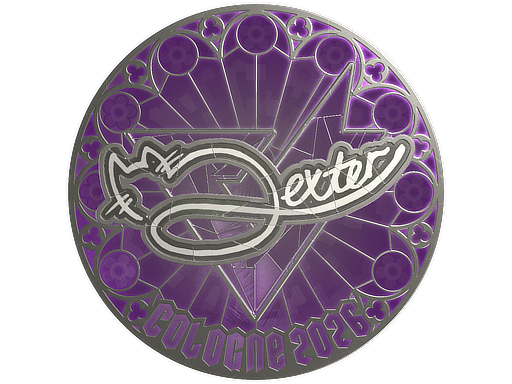 Sticker | dexter (Foil) | Cologne 2026