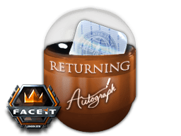 London 2018 Returning Challengers Autograph Capsule
