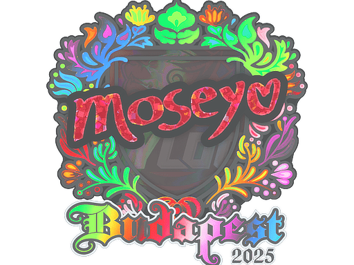 Sticker | Moseyuh (Holo) | Budapest 2025