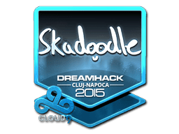 Sticker | Skadoodle (Foil) | Cluj-Napoca 2015