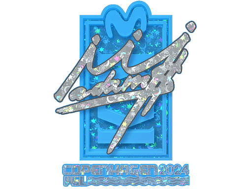 Sticker | adamS (Glitter) | Copenhagen 2024