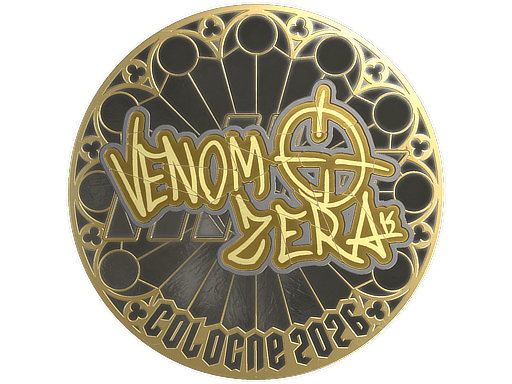 Sticker | venomzera (Gold) | Cologne 2026