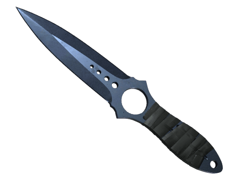 ★ Skeleton Knife | Blue Steel (Battle-Scarred)