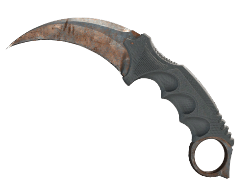 ★ StatTrak™ Karambit | Rust Coat (Battle-Scarred)
