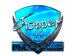 Sticker | chopper (Foil) | Krakow 2017
