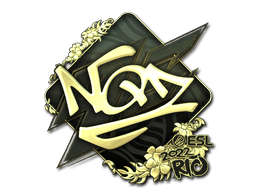 Sticker | NQZ (Gold) | Rio 2022