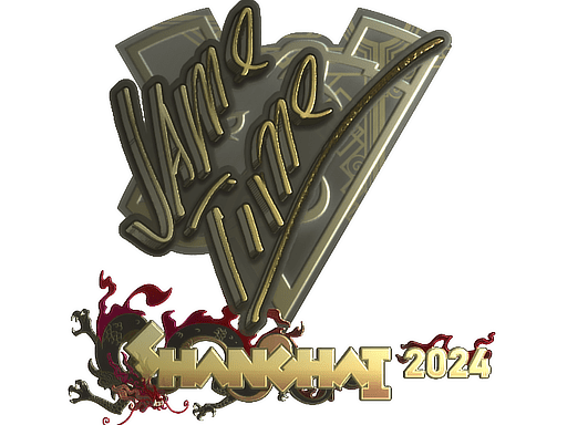 Sticker | Jame (Gold) | Shanghai 2024