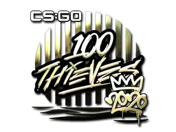 100 Thieves (Gold)