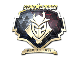 Sticker | G2 Esports (Gold) | Berlin 2019