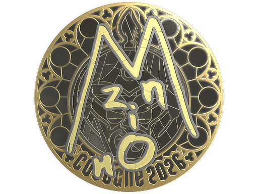 Sticker | mzinho (Gold) | Cologne 2026