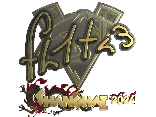 Sticker | FL1T (Gold) | Shanghai 2024