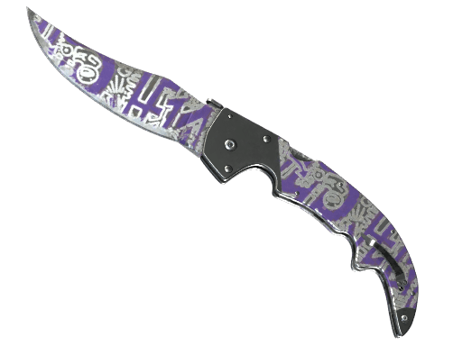 ★ Falchion Knife | Freehand (Well-Worn)