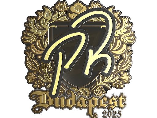 Sticker | PR (Gold) | Budapest 2025