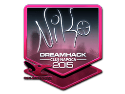 Sticker | NiKo (Foil) | Cluj-Napoca 2015