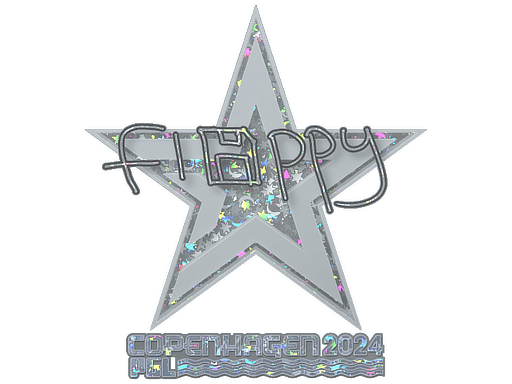 Sticker | floppy (Glitter) | Copenhagen 2024