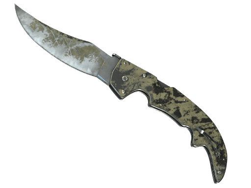 ★ StatTrak™ Falchion Knife | Safari Mesh (Battle-Scarred)