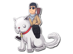 Sticker | T On Cat
